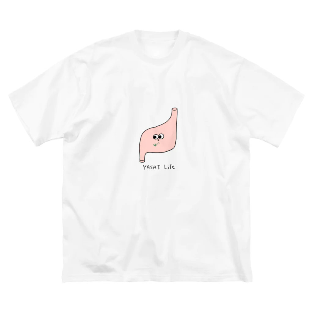 明石まちかどの菜食の胃 Big T-Shirt