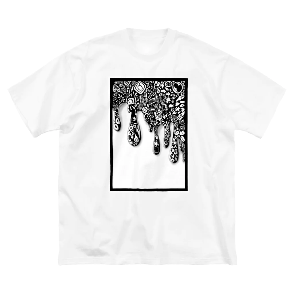 RycoのDigital Tatoo ビッグシルエットTシャツ