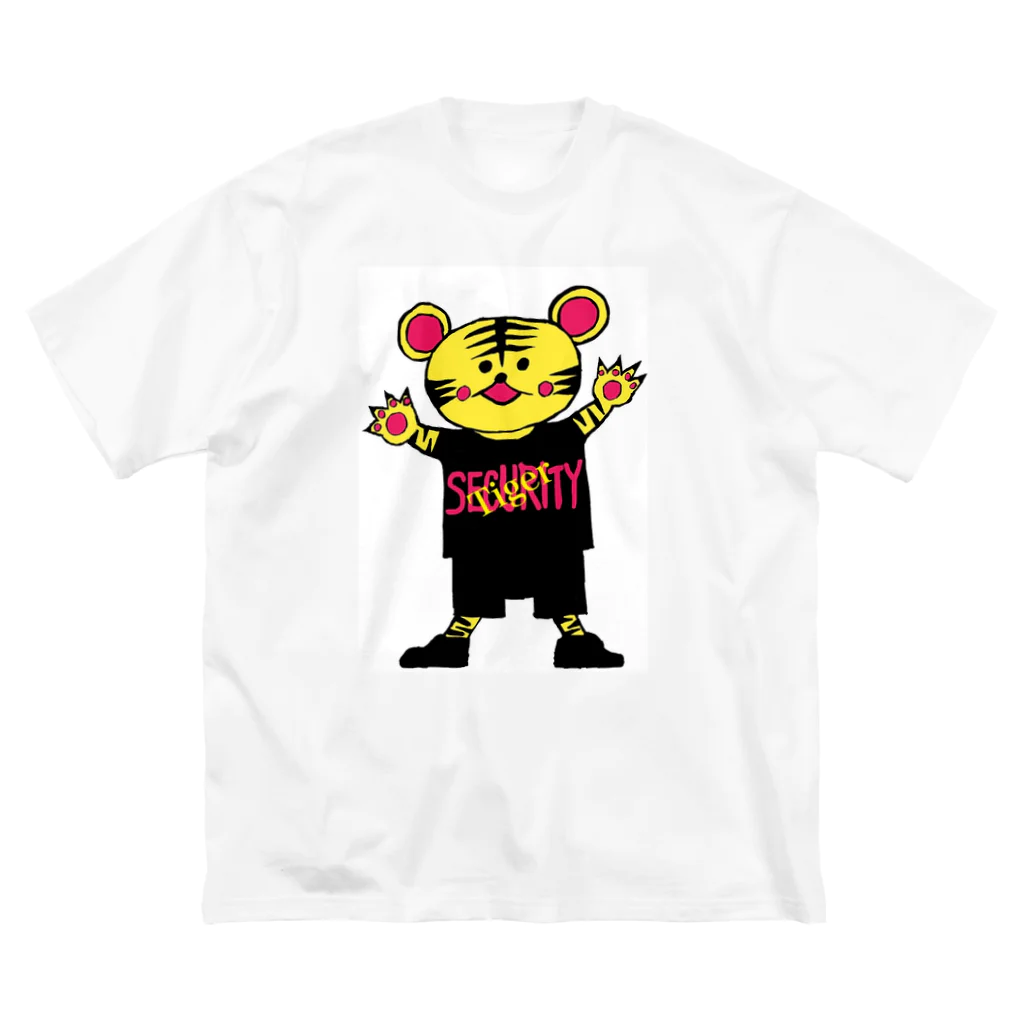 tigerのトラセキュリティ 루즈핏 티셔츠
