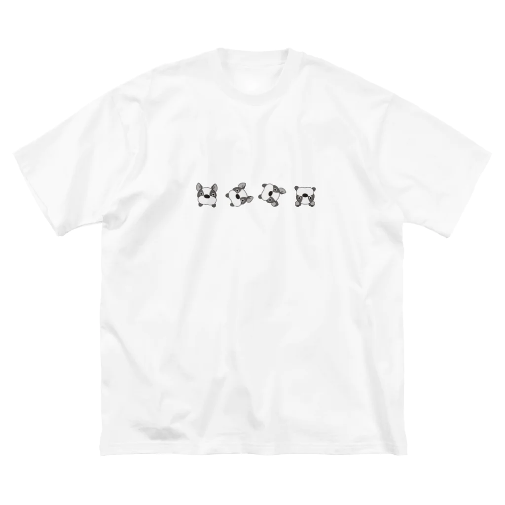 あたおか ぽり子のコロコロだいごろう ビッグシルエットTシャツ