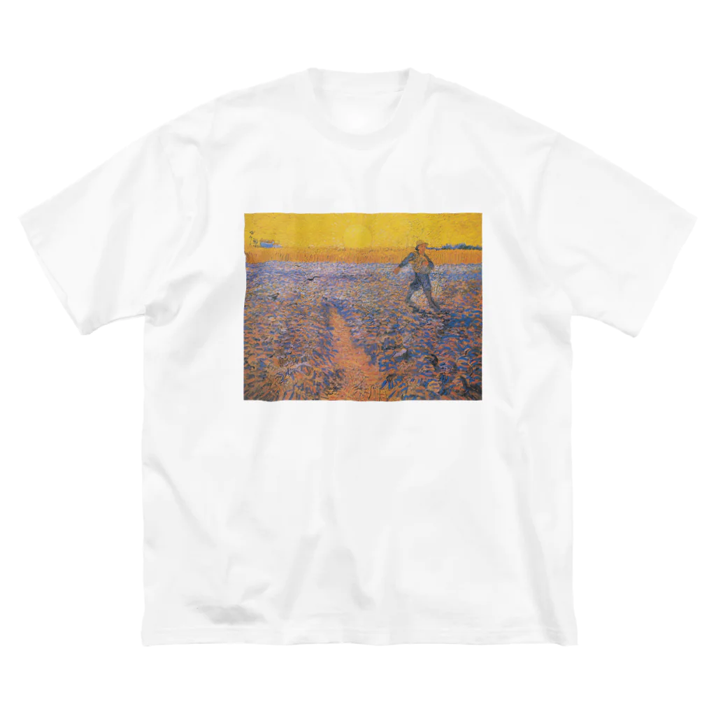 art-standard（アートスタンダード）のゴッホ / 『日没の種まく人』1888年6月 ビッグシルエットTシャツ