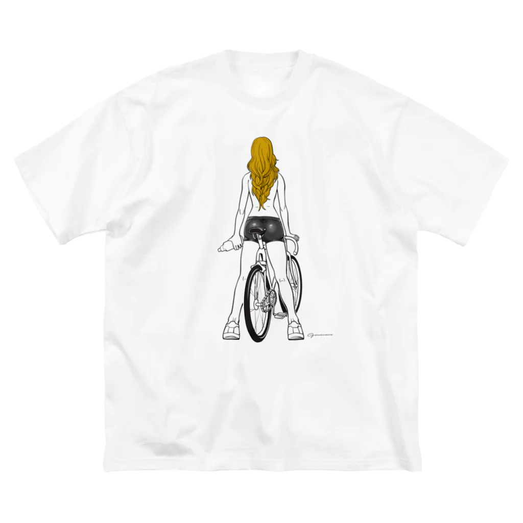 Generousのfixed bike ビッグシルエットTシャツ