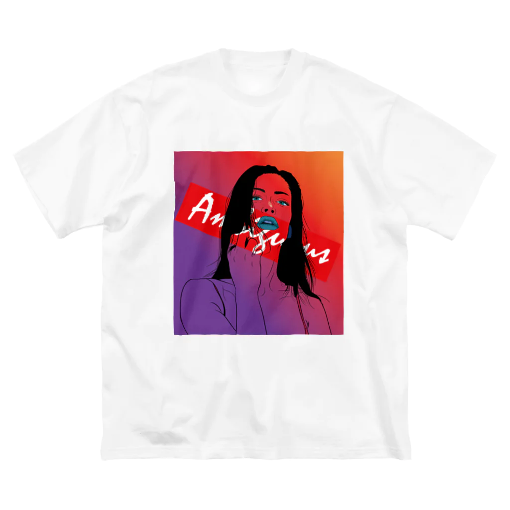 kyfのanbitious T ビッグシルエットTシャツ