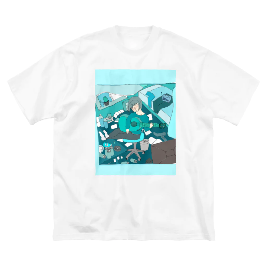 あの青系 Big T-Shirt