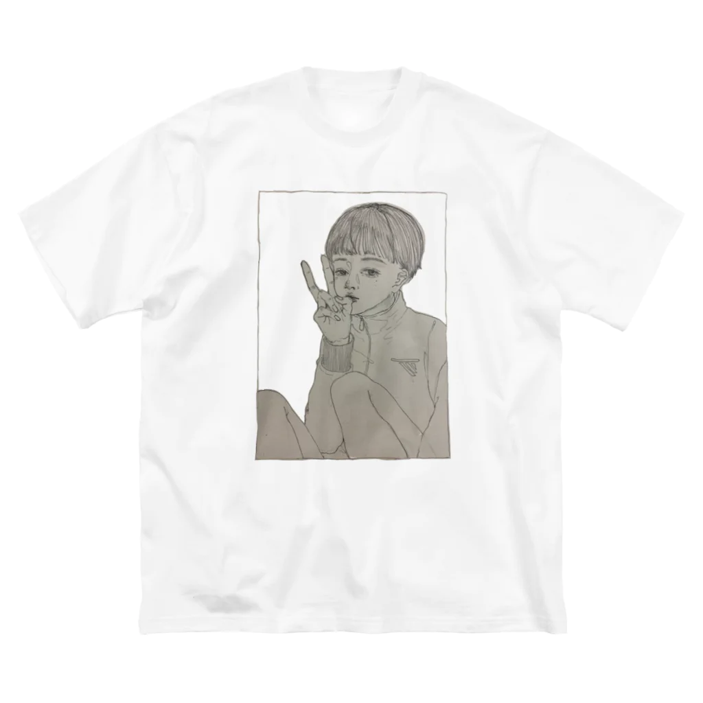 しすう。の佐々木 ビッグシルエットTシャツ