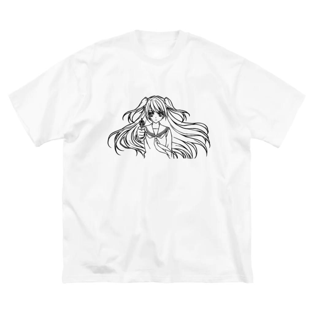 オペラの女子高生とリボルバー Big T-Shirt