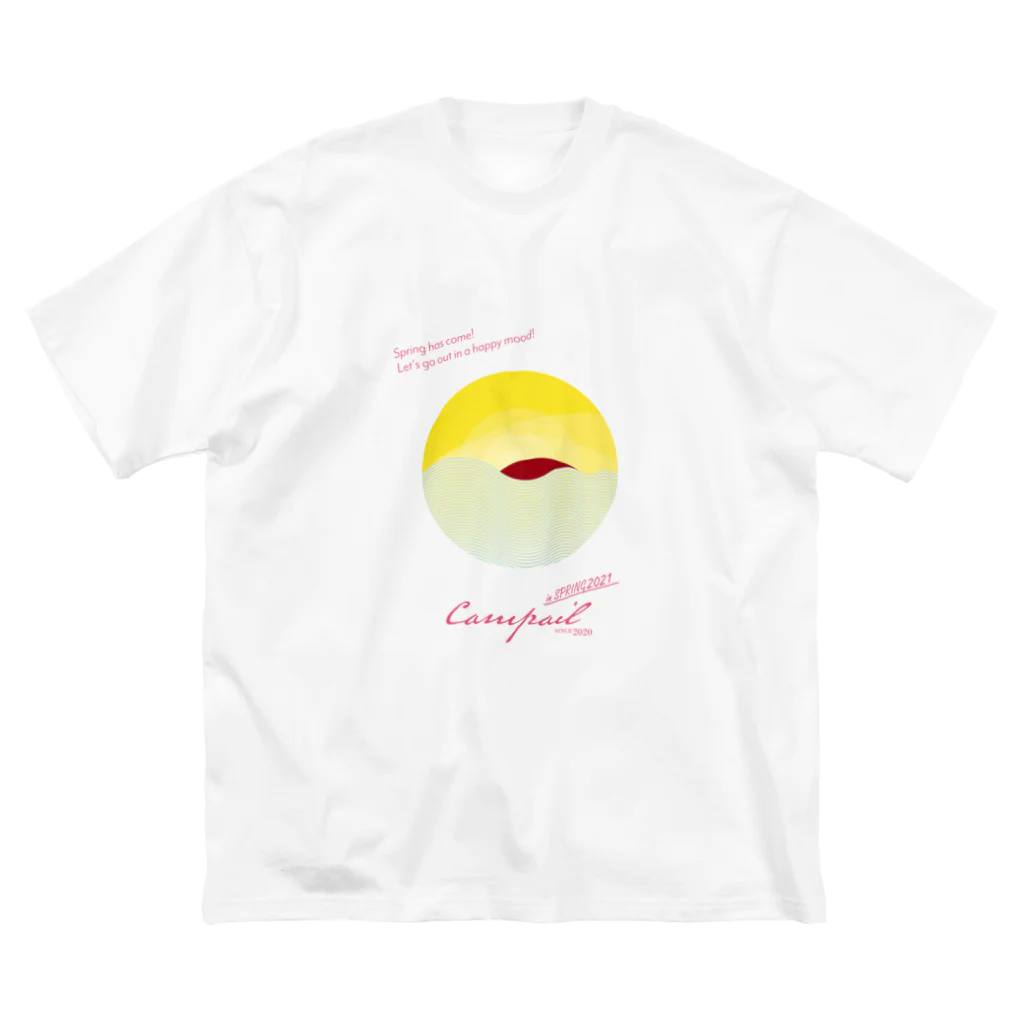 campailのSpring has come! -Yellow!- ビッグシルエットTシャツ