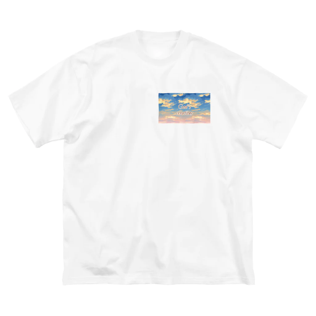 HONEY--CHUPPA--COMPANYのGod's  Creationsシリーズ（大磯のネジがい） ビッグシルエットTシャツ