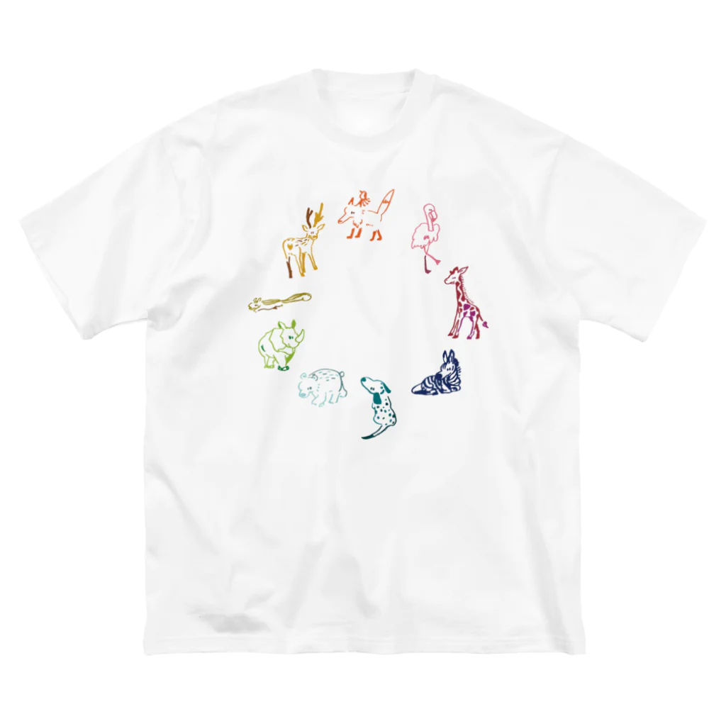 sampoのアニマルサークル Big T-Shirt