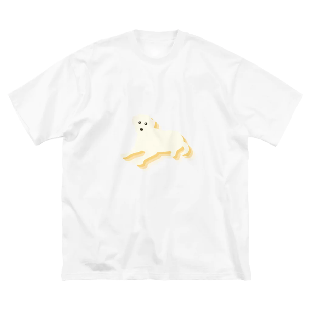 ふうふうたかのラブラドール・レトリバー ビッグシルエットTシャツ