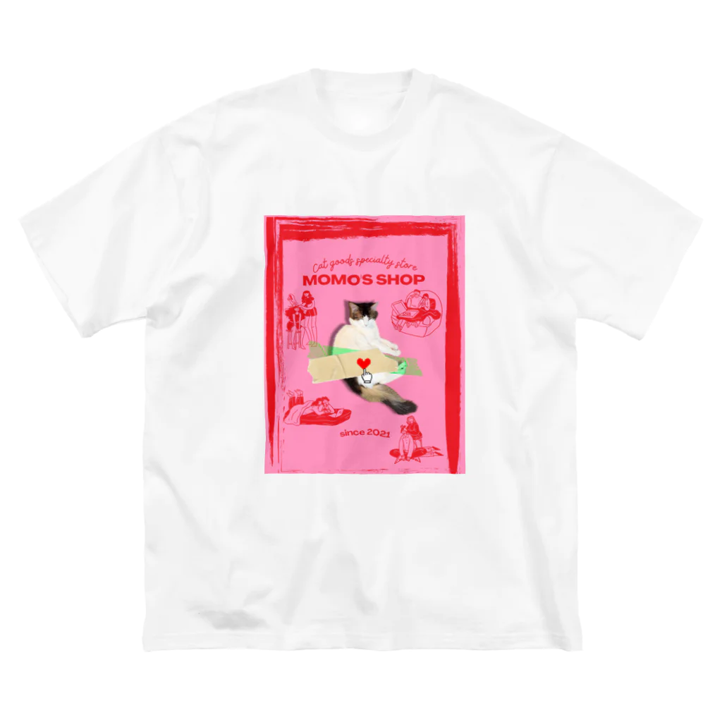 𝙈𝙊𝙈𝙊'𝙨 𝙎𝙝𝙤𝙥のMOMO's shop ビッグシルエットTシャツ