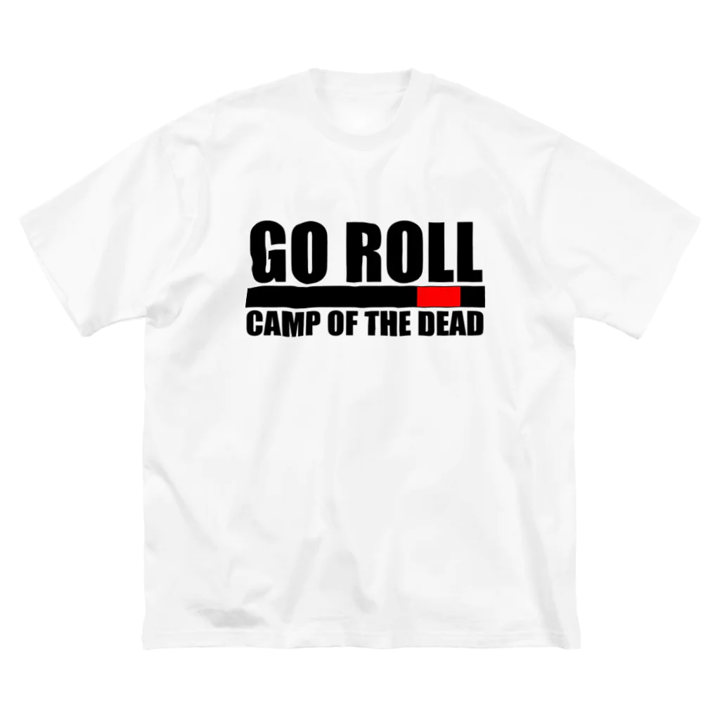 CAMP OF THE DEADのGO　ROLL　柔術黒帯シリーズ ビッグシルエットTシャツ