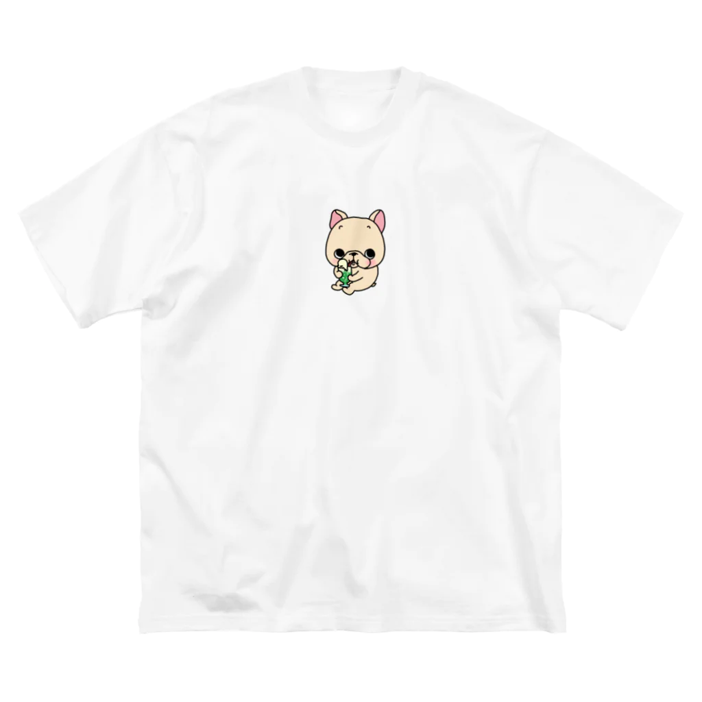 2216studioのクリームソーダ飲むよ。 ビッグシルエットTシャツ