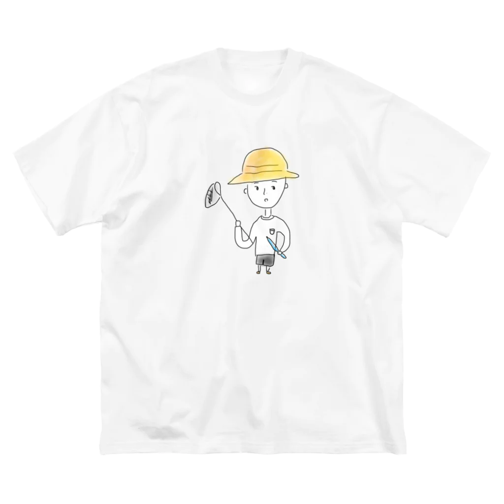 さかみーショップのぼくの春休みとチューペット ビッグシルエットTシャツ