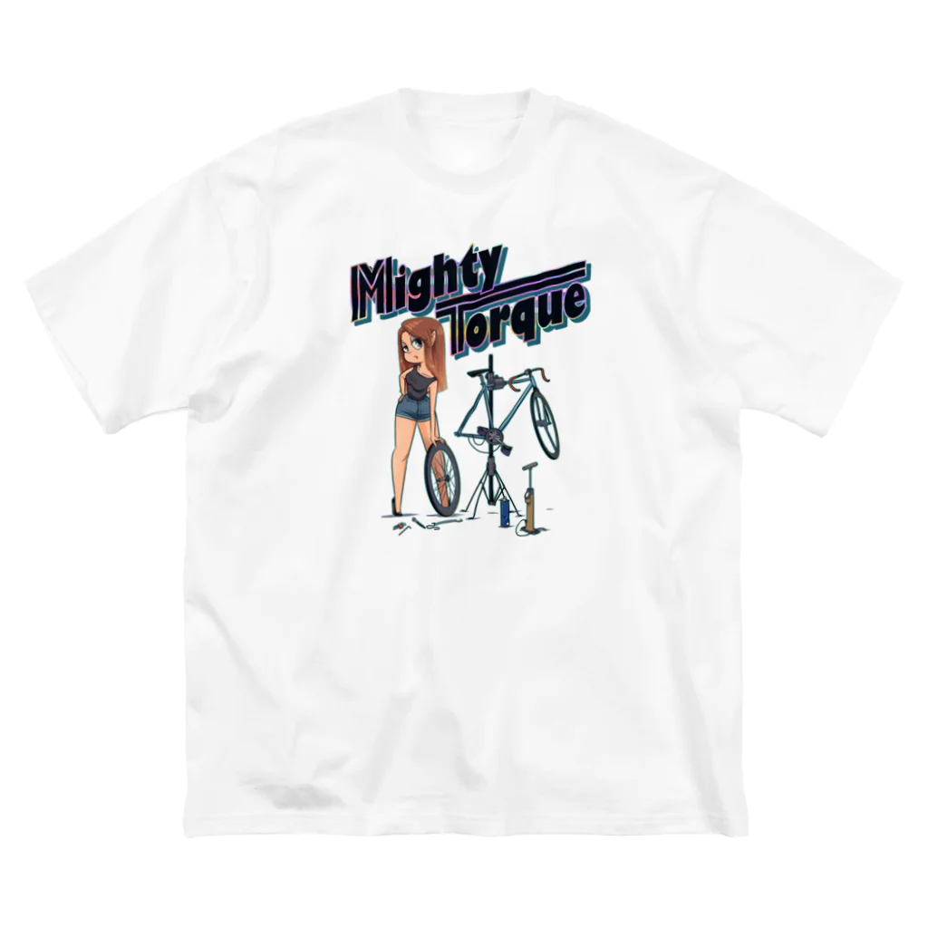 nidan-illustrationの"Mighty Torque" ビッグシルエットTシャツ