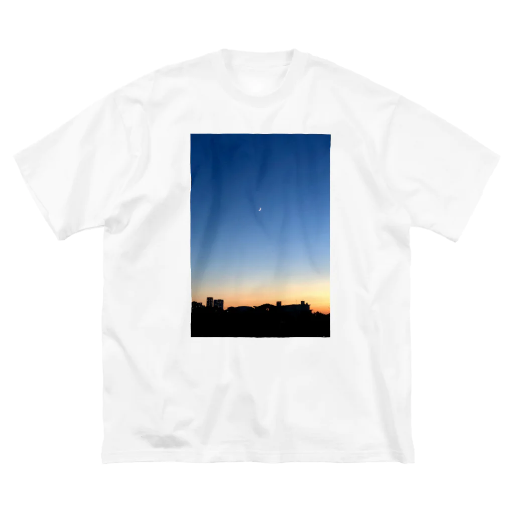 Hayco Art Studioの夕陽 ビッグシルエットTシャツ