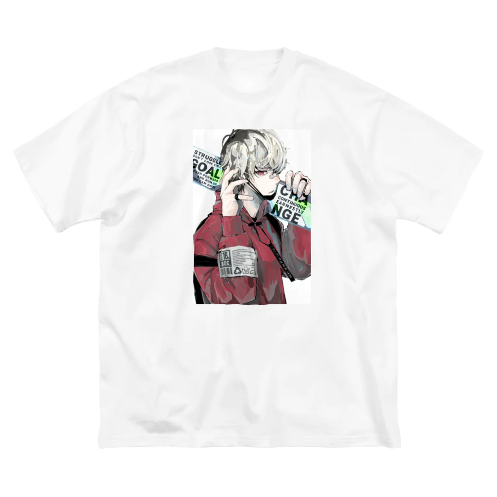 homareのblonde ビッグシルエットTシャツ