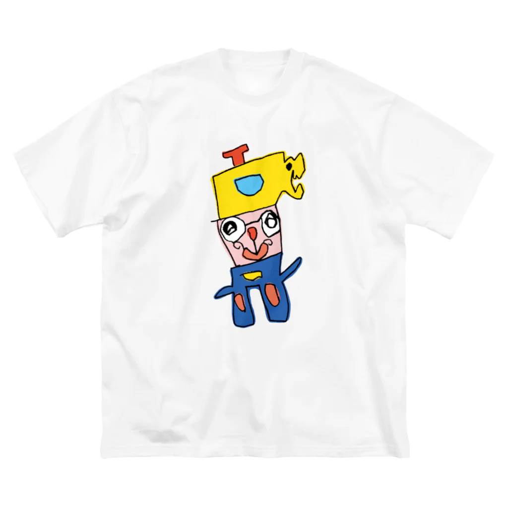 MNLOPのロエル君4歳（color） ビッグシルエットTシャツ