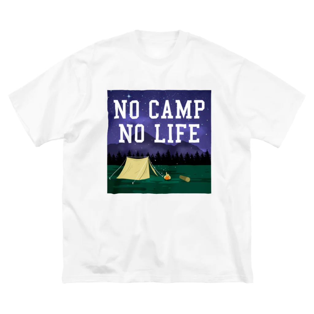 DRIPPEDのNO CAMP NO LIFE-ノーキャンプ ノーライフ- Big T-Shirt