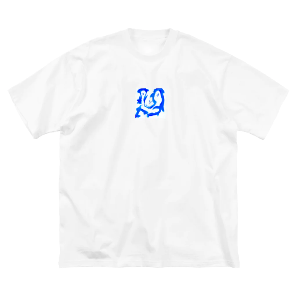 ラムネのデザイン(？)屋のfor ramuners(White ver) ビッグシルエットTシャツ