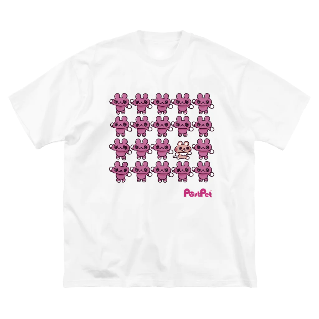 PostPet Official Shopのコモモをさがせ ビッグシルエットTシャツ