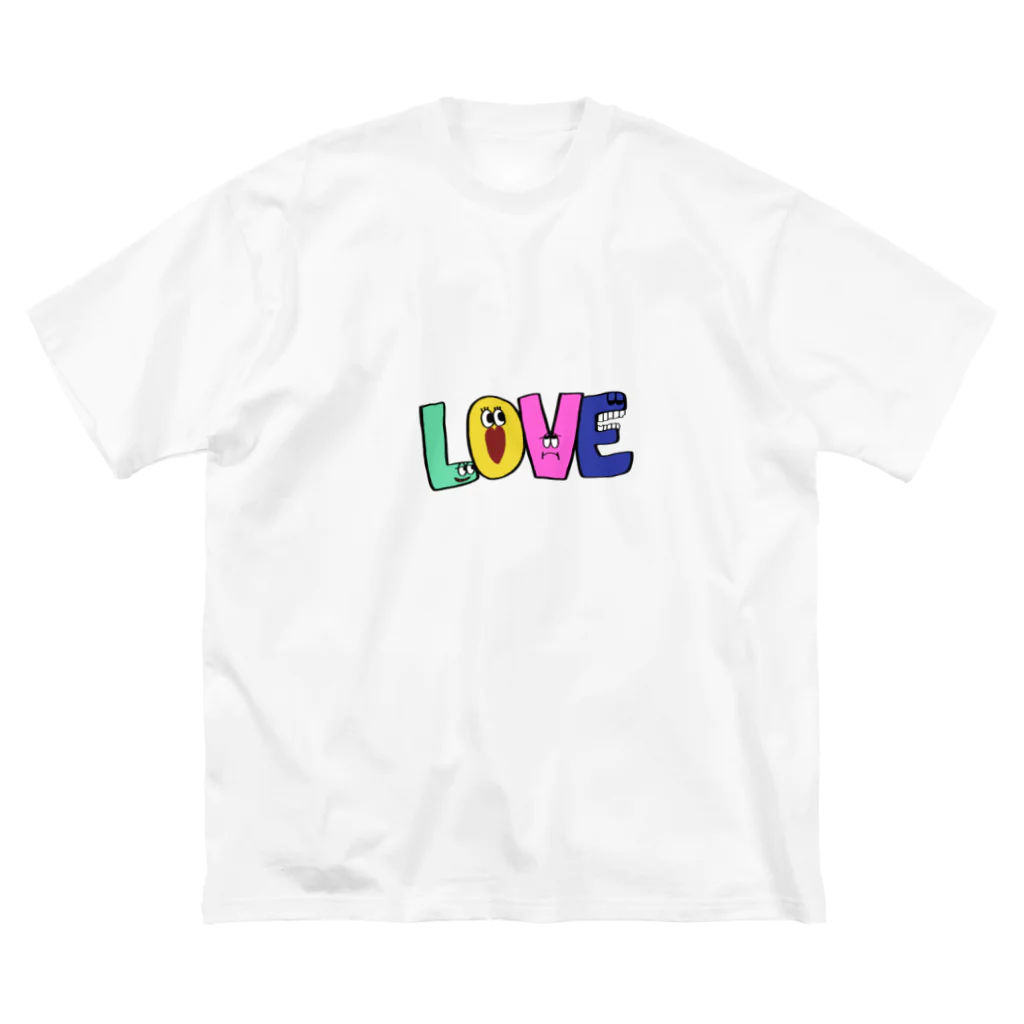 K shopのLOVE Big T-Shirt