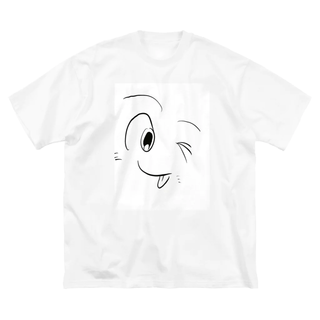 ユメのショップ♪のテヘペロさん ビッグシルエットTシャツ