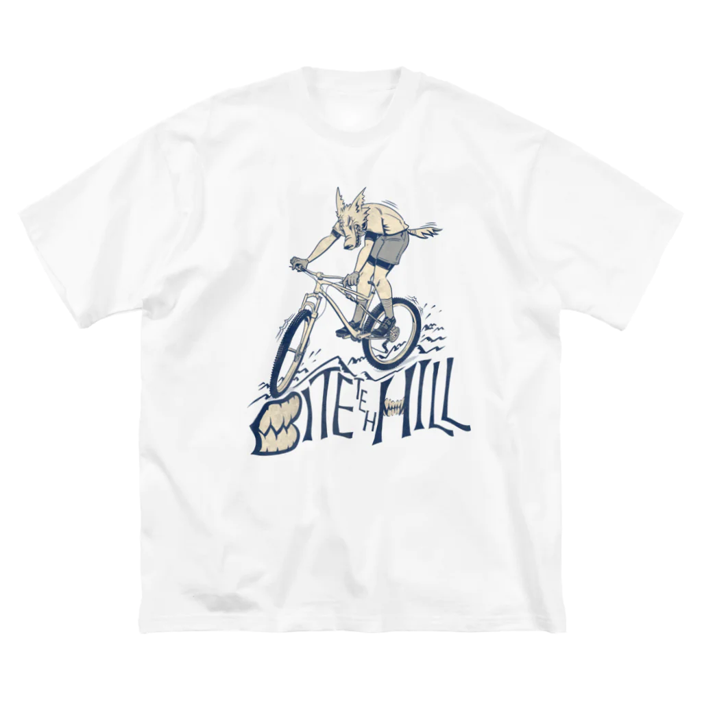 nidan-illustrationの"BITE the HILL" ビッグシルエットTシャツ