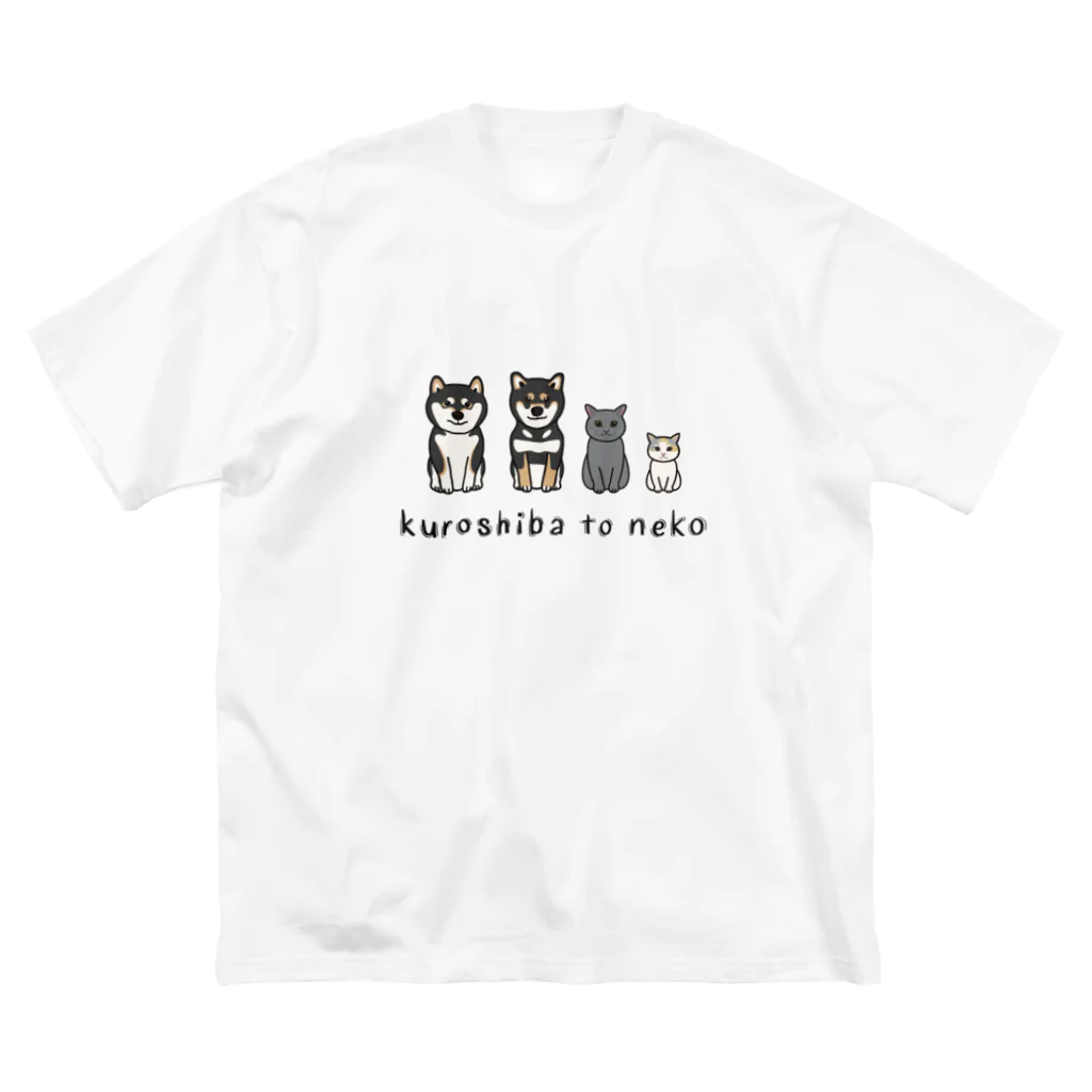 Yuika Shiomiのkuroshiba to neko ビッグシルエットTシャツ