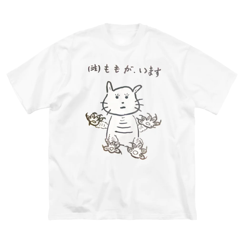 まるぴのももが、います Big T-Shirt