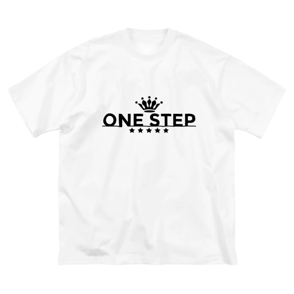 ONE STEPのONE STEP CROWN Big T-Shirt