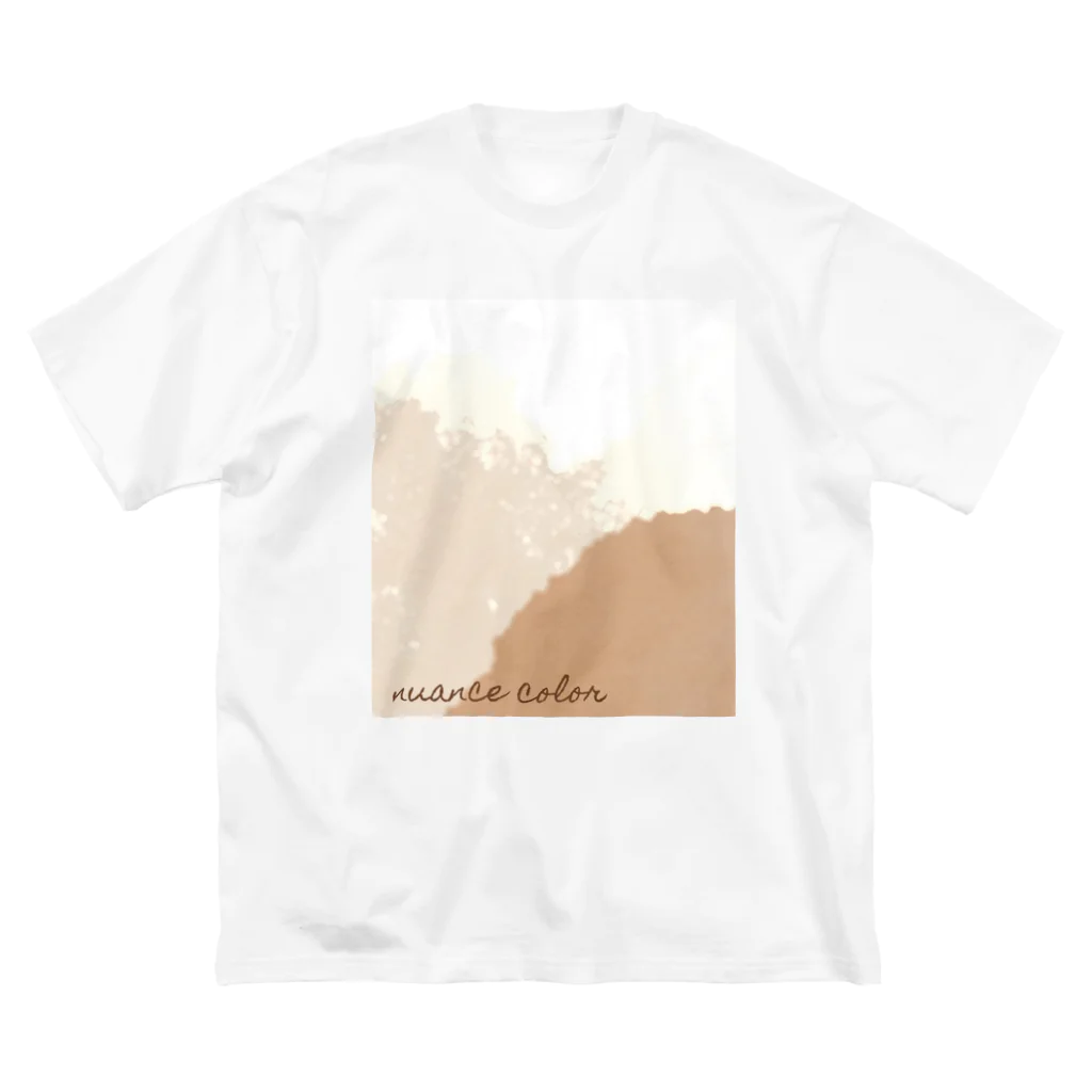 oka__のnuance ビッグシルエットTシャツ