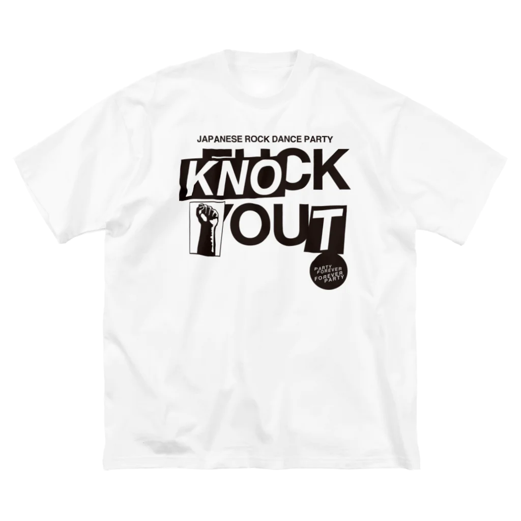 KNOCKOUTJROCKのKNOCK OUT ビッグシルエットTシャツ