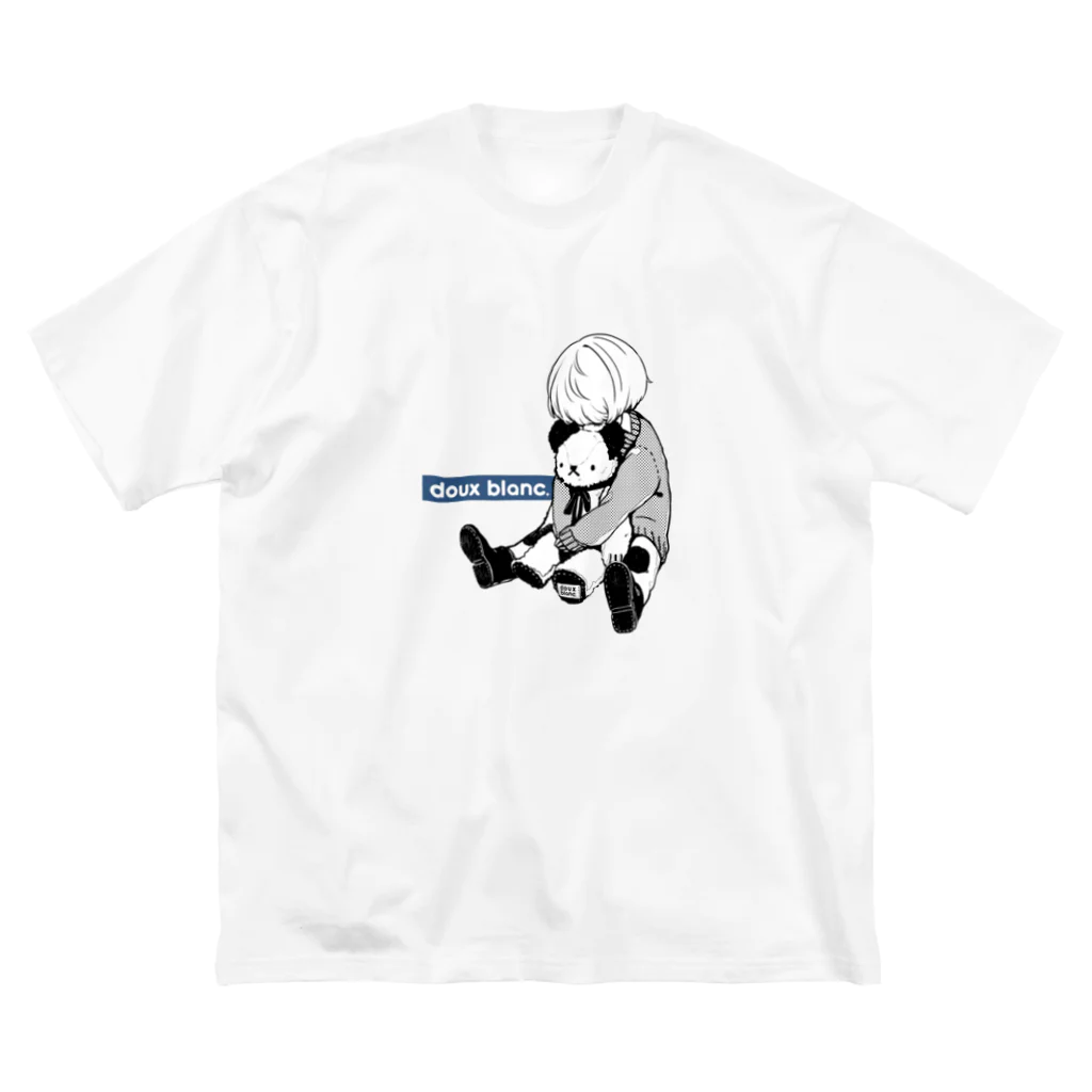 doux blanc.の少年とティノくん　B Big T-Shirt