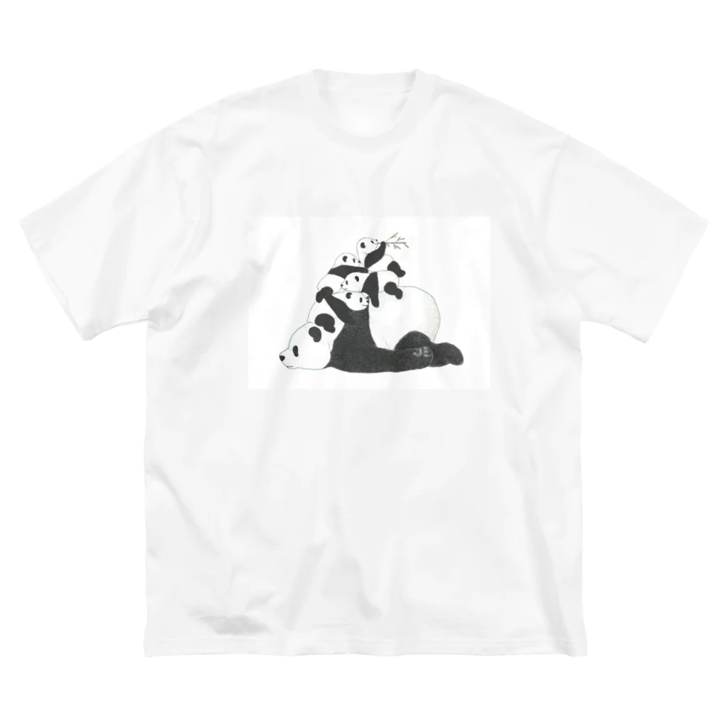 すなぱんだの積みパンダ Big T-Shirt