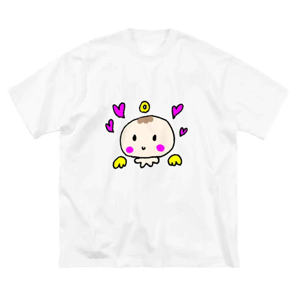 Yu-yuのゆるかわベビーの天使ちゃん Big T-Shirt