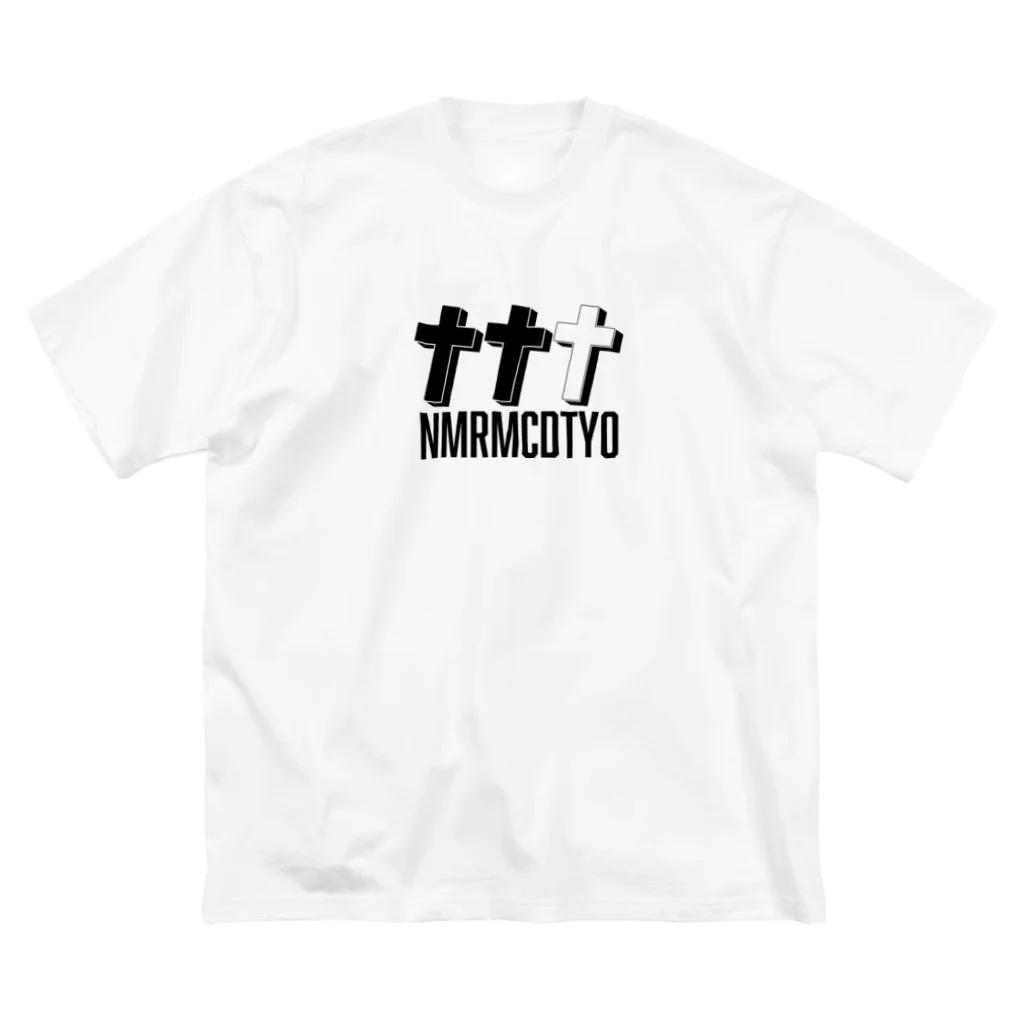 NEMURE Machida TOKYOのMONOCROSS ビッグシルエットTシャツ