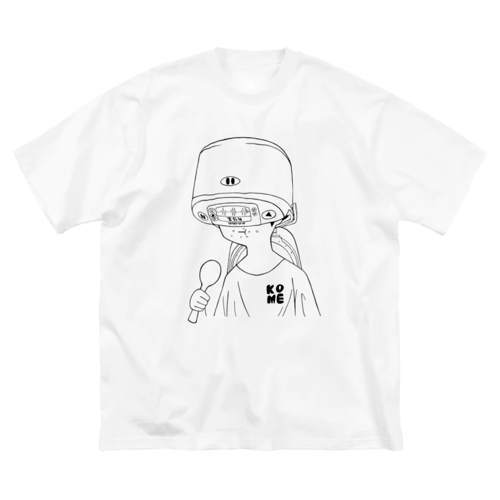 眠りの工房の米田クリオくん ビッグシルエットTシャツ