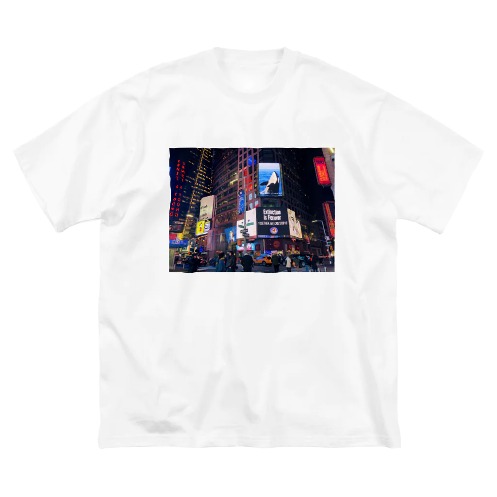 rion02のNY Tシャツ ビッグシルエットTシャツ