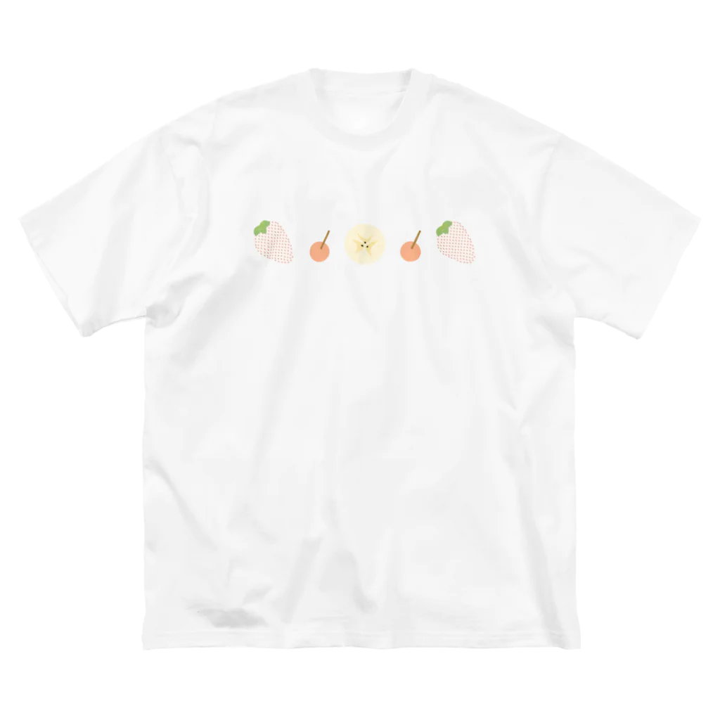 cotton-berry-pancakeのあまいくだもの ビッグシルエットTシャツ