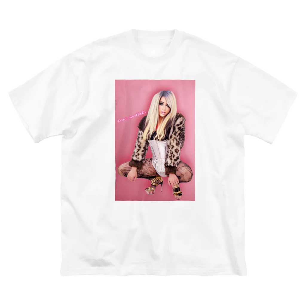 LUCiFERのQUEENDOM-PiNK- ビッグシルエットTシャツ