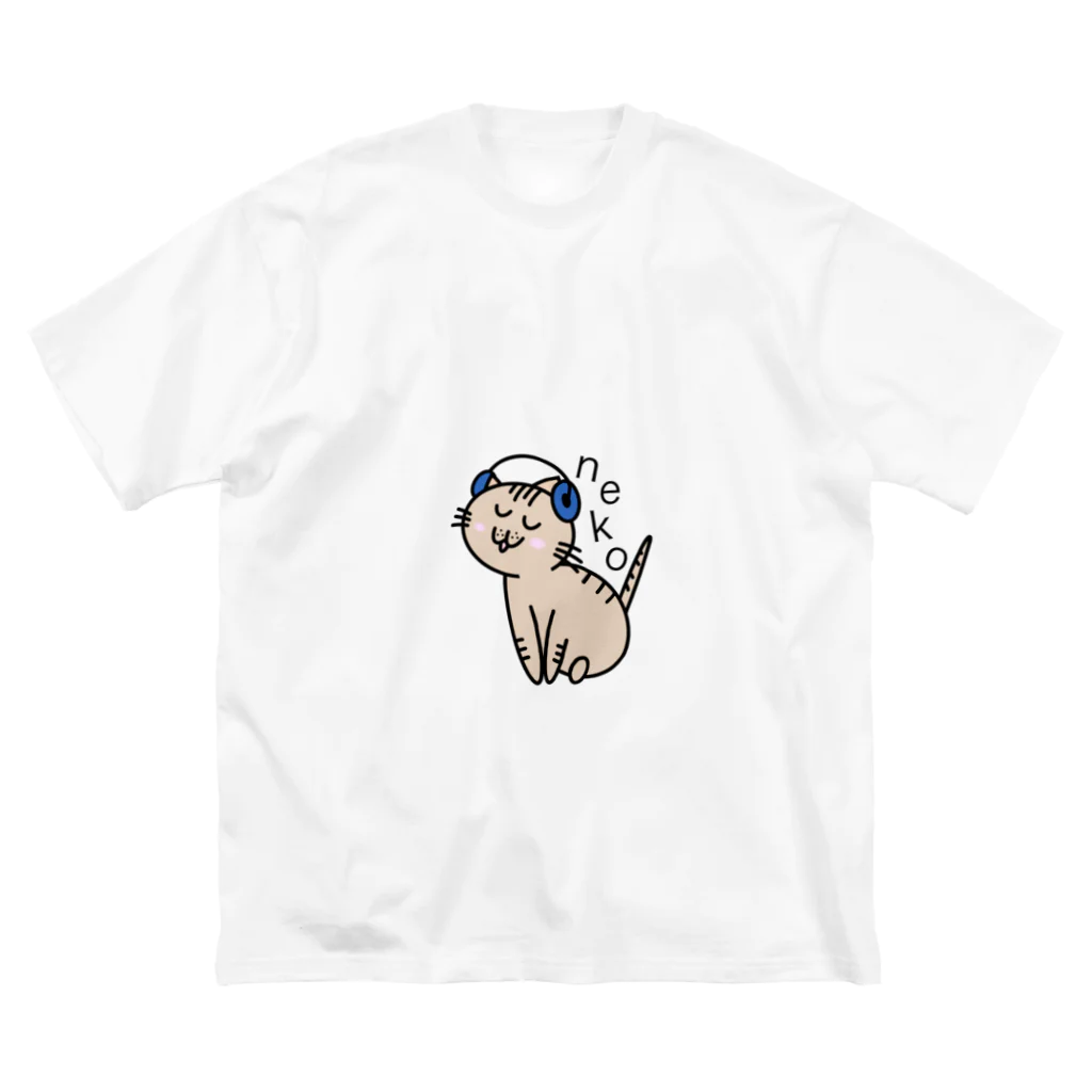 みーショップのノリノリきなこちゃん ビッグシルエットTシャツ