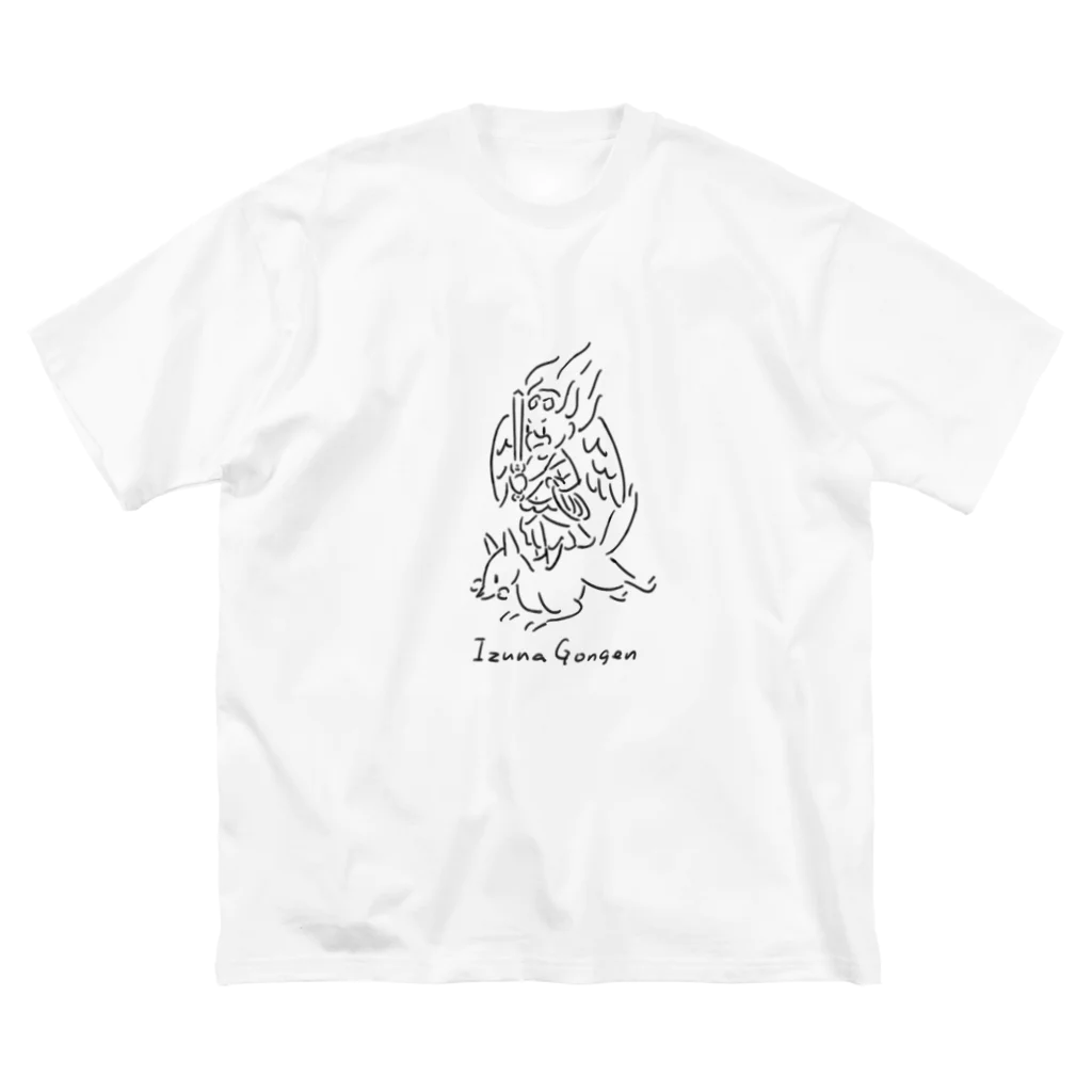 にっひの飯縄権現 ビッグシルエットTシャツ