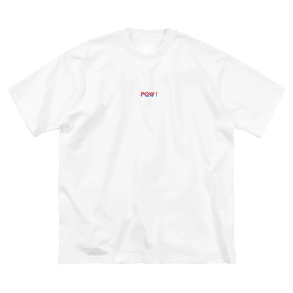 choeching.templeのPopArt01_POW! ビッグシルエットTシャツ