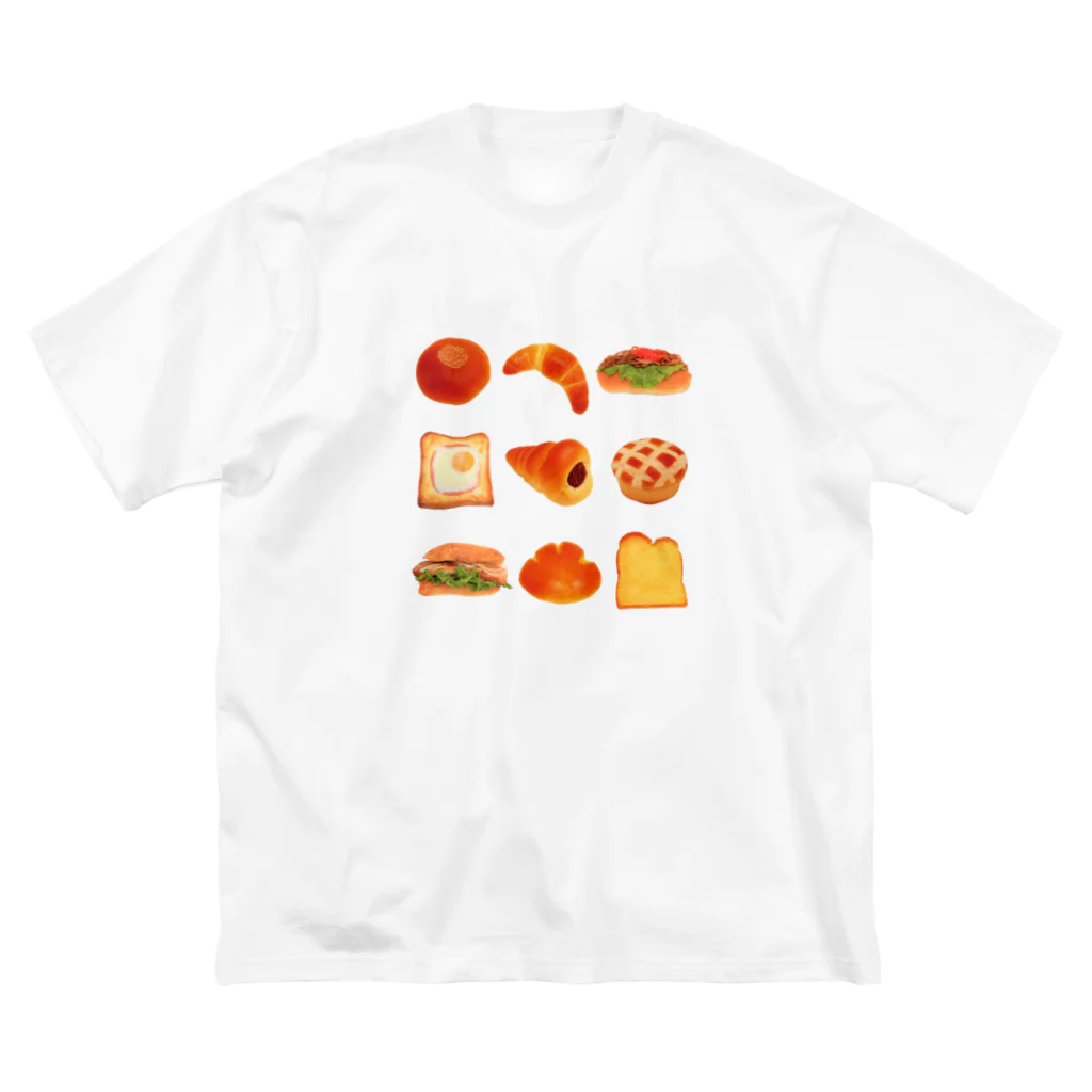 3pondSのパン9 ビッグシルエットTシャツ