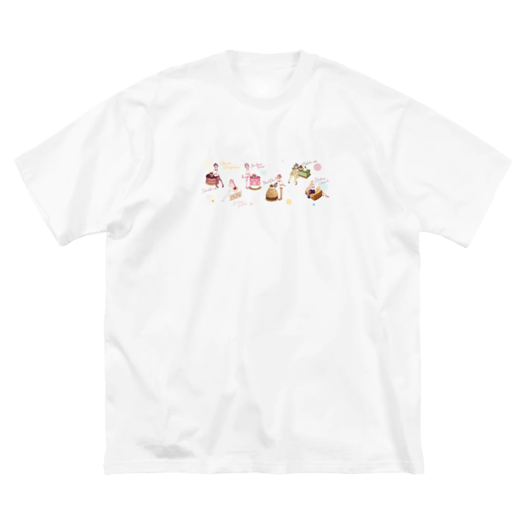 ERIMO–WORKSのSweets Lingerie Mug "SWEETS PARTY" Big T-Shirt