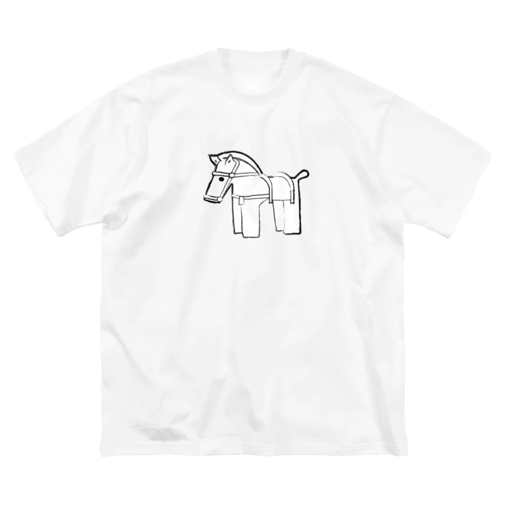 jiyucho.workのUMA ビッグシルエットTシャツ