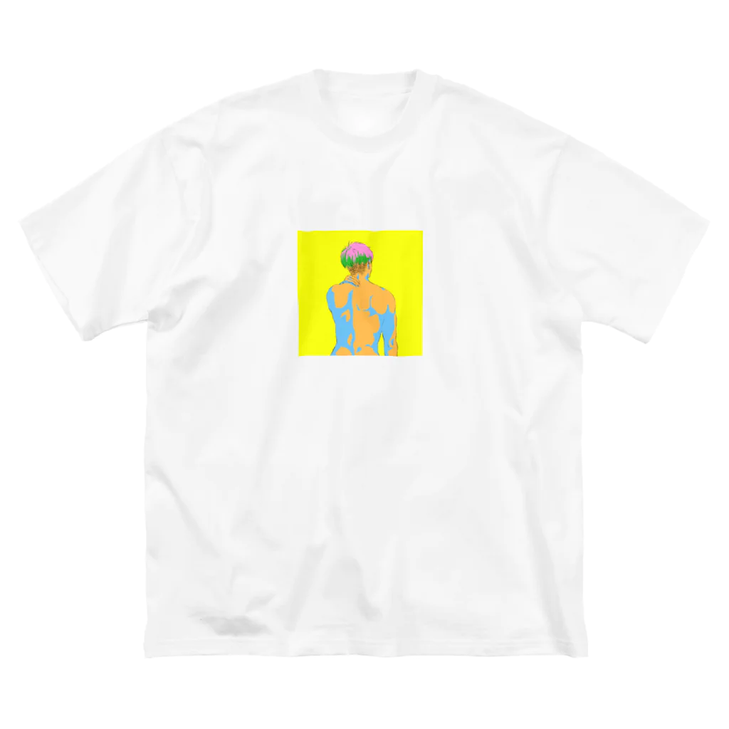 初期設定の背中 Big T-Shirt