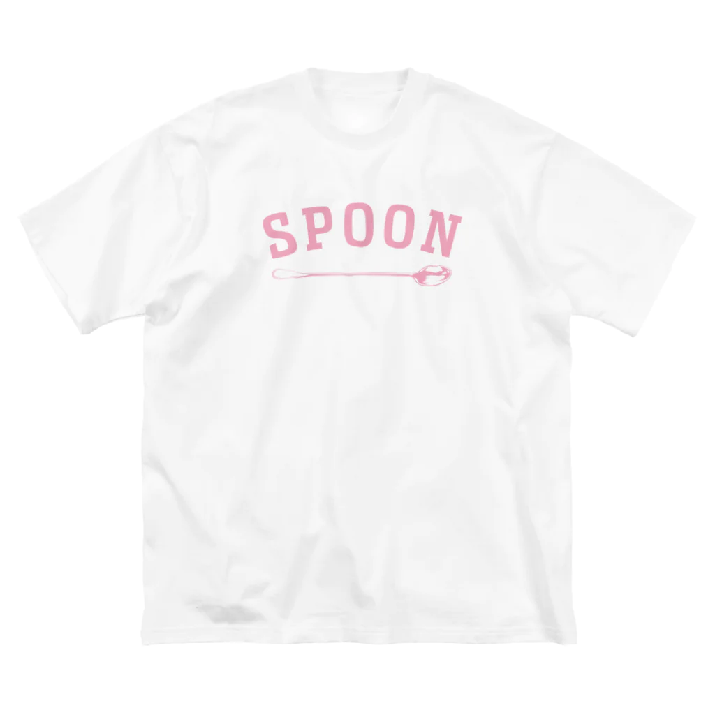 LONESOME TYPE ススのSPOON (PINK) Big T-Shirt