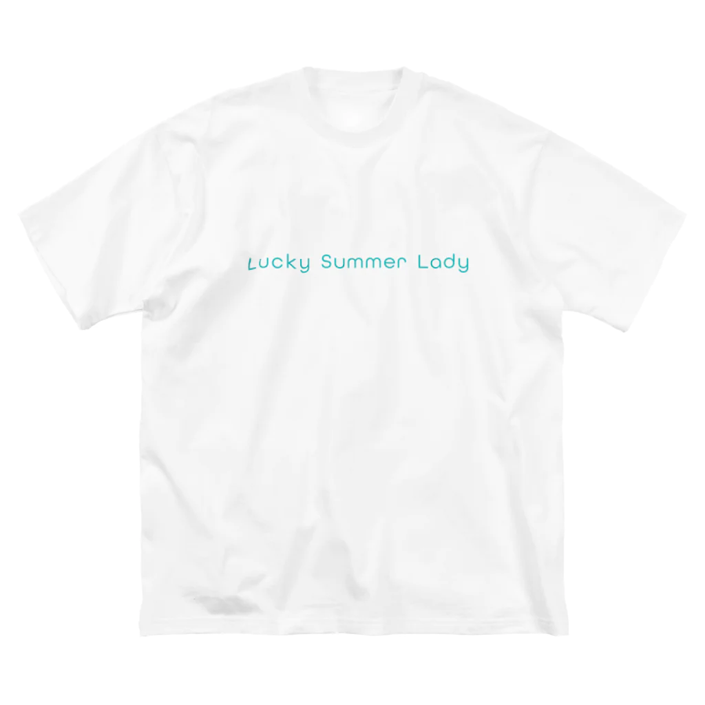 Lucky Summer Ladyのlucky summer lady ビッグシルエットTシャツ